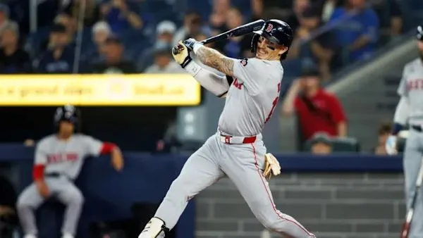 紅襪Jarren Duran(photo by MLB)