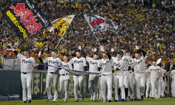 阪神虎奪得中央聯盟優勝(photo by 阪神虎)